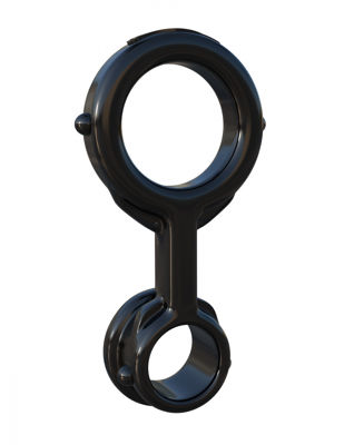 Кольцо на пенис и утяжка на мошонку Fantasy C-Ringz Ironman Duo-Ring