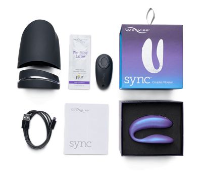 WE-VIBE Sync Cosmic Вибратор для пар фиолетовый
