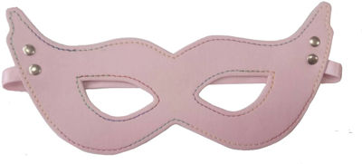 БДСМ маска на глаза розовая