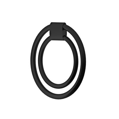 Двойное эреционное кольцо на член черного цвета