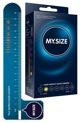 Презервативы "MY.SIZE" №10 размер 53 (ширина 53mm)