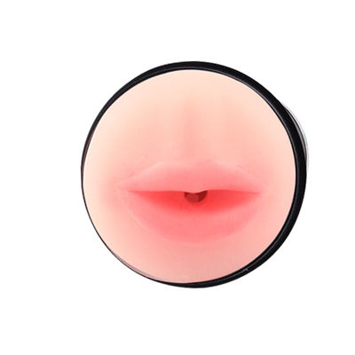 Ротик-реалистик в колбе с вибрацией Pink Lips