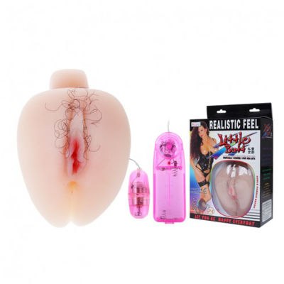 Реалистичная вагина и попка с вибрацией