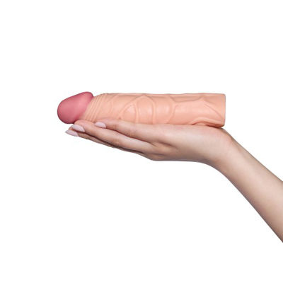 Удлиняющая насадка на пенис Super-Realistic Penis Extension Sleeve