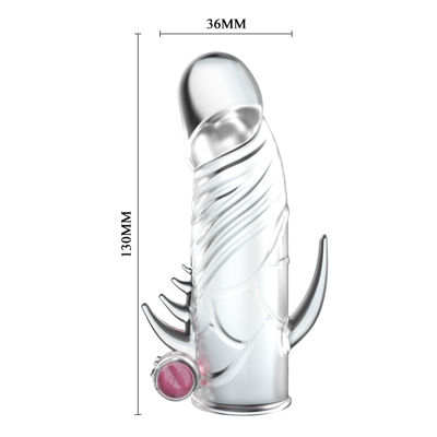 Насадка на пенис с вибрацией и анальным стимулятором