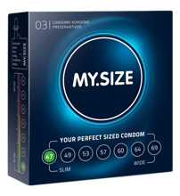 Презервативы "MY.SIZE" №3 размер 47 (ширина 47mm)