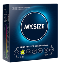 Презервативы "MY.SIZE" №3 размер 49 (ширина 49mm)