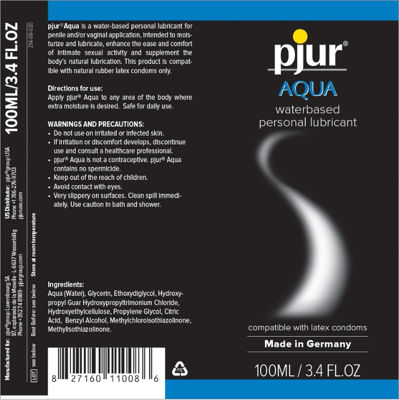 Лубрикант pjur Aqua 100 мл