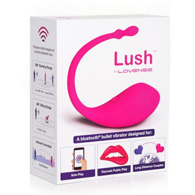 Lovense Lush мощный вибростимулятор с возможностью управления через смартфон