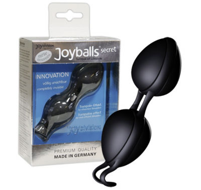 Вагинальные шарики Joyballs secret черные