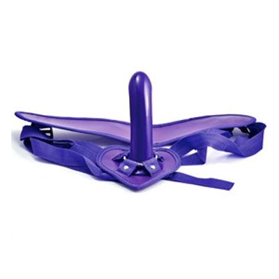 Страпон Fetish Rider G-Spot Strap On фиолетовый