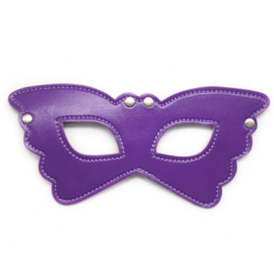 БДСМ маска-очки фиолетовая