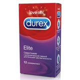 Изображение Презервативы Durex №12 Elite тонкие с дополнительной смазкой