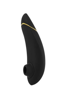Womanizer Premium черный/золотой бесконтактный клиторальный стимулятор