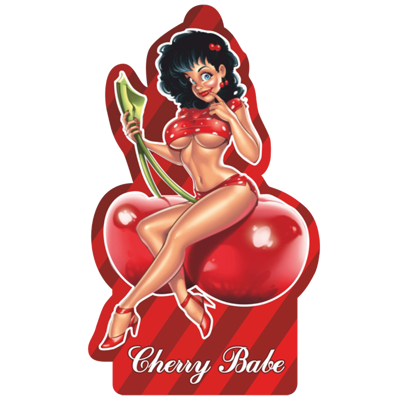 Ароматизатор подвесной картонный "Babies Cherry Babe" Вишня   2566498