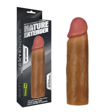 Насадка на пенис Nature Extender мулат плюс 3 5 см