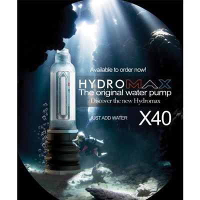 Гидропомпа Bathmate Hydromax X40 Crystal прозрачная