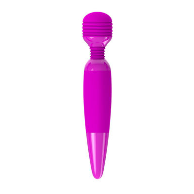 Вибромассажер силиконовый Pretty Love Flirtatious Wand из ABS-пластика пурпурный