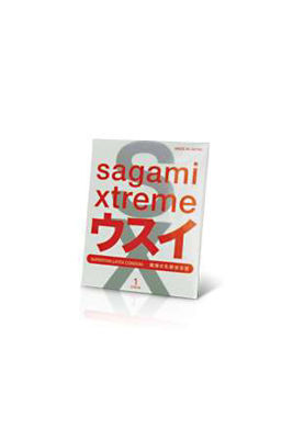 Презервативы SAGAMI Xtreme ультратонкие 1шт.