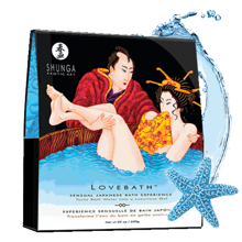SHUNGA Соль для ванны Love bath Ocean Temptation, превращающая воду в гель, 650 г