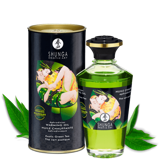 Изображение SHUNGA Массажное масло разогревающее Aphrodisiac Warming Oil с ароматом зеленого чая, 100 мл