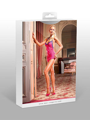 Barbie Мини-платье, розовое - S/L