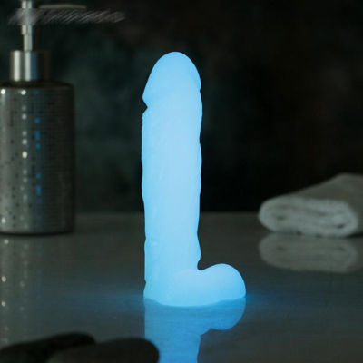 Светящееся мыло "Фаворит" голубое свечение, 200гр/16см 5204183