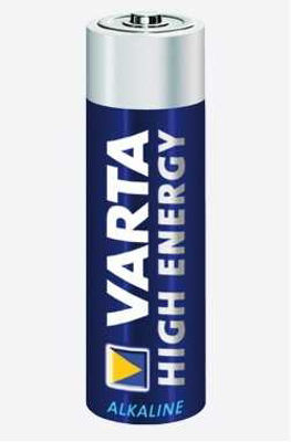 Батарейки AA VARTA LR06-2BL HIGH ENERGY (блистер 2шт.)