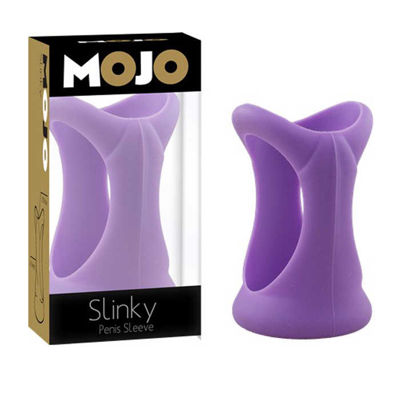 Эрекционная насадка Mojo Slinky, фиолетовая