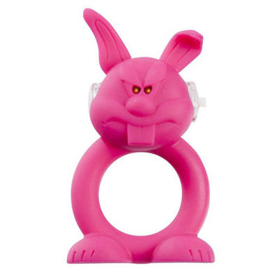 Вибронасадка Beasty Toys Rude Rabbit розовая