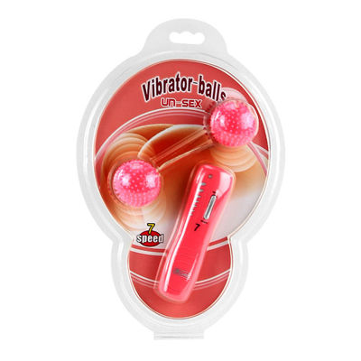 Шарики Baile Vibrator balls розовые