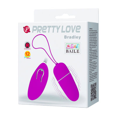 Виброяйцо Pretty Love Bradley с беспроводным управлением