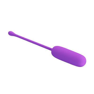 Виброяйцо силиконовое Joyce 18 см, фиолетовое