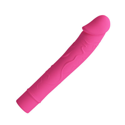 Вибратор силиконовый Vic 15.2 см, розовый