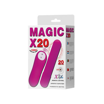 Беспроводной вибростимулятор Magic X20 фиолетовый