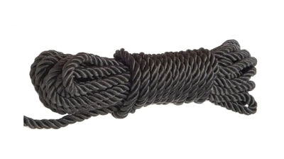 Веревка для связывания BDSM Арсенал My Rules черная
