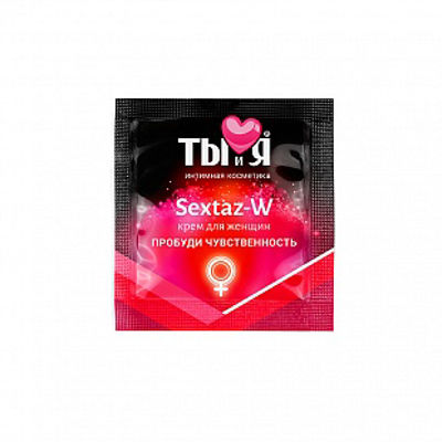 Крем Sextaz-W для женщин одноразовая упаковка 1,5г арт. LB-70021t