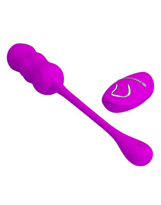 Виброяйцо силикон Leshy, фиолетовое