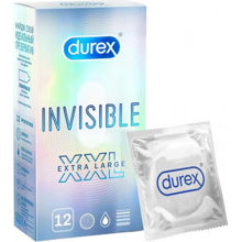 Презервативы из натурального латекса Durex Invisible XXL №12