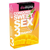 Презервативы гладкие ароматизированные DOMINO SWEET SEX Mango (с ароматом манго)