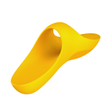 Изображение Клиторальный вибромассажер с креплением на палец Satisfyer Teaser, желтый