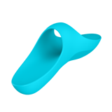 Изображение Клиторальный вибромассажер с креплением на палец Satisfyer Teaser, голубой