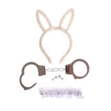Изображение Карнавальный набор «Я твоя зайка», ободок, наручники, повязка