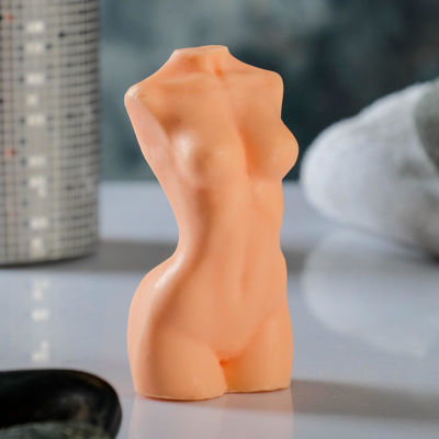 Фигурное мыло "Женское тело №1"  телесное, 80гр