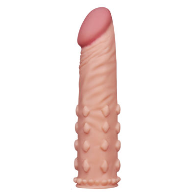 Насадка на пенис удлиняющая Super-Realistic Penis Extension Sleeve