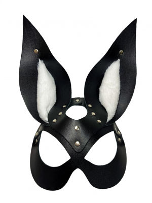 BDSM Арсенал Маска зайца с мехом Miss Bunny