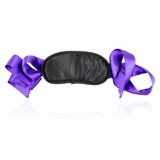 Сатиновая маска с фиолетовой лентой 232401009