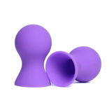 Помпа для сосков силикон фиолетовая