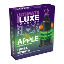 Презервативы Luxe BLACK ULTIMATE Грива Мулата (Яблоко)