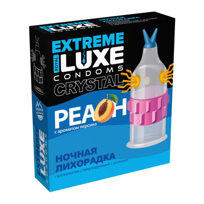 Изображение Презервативы Luxe EXTREME Ночная Лихорадка (Персик)